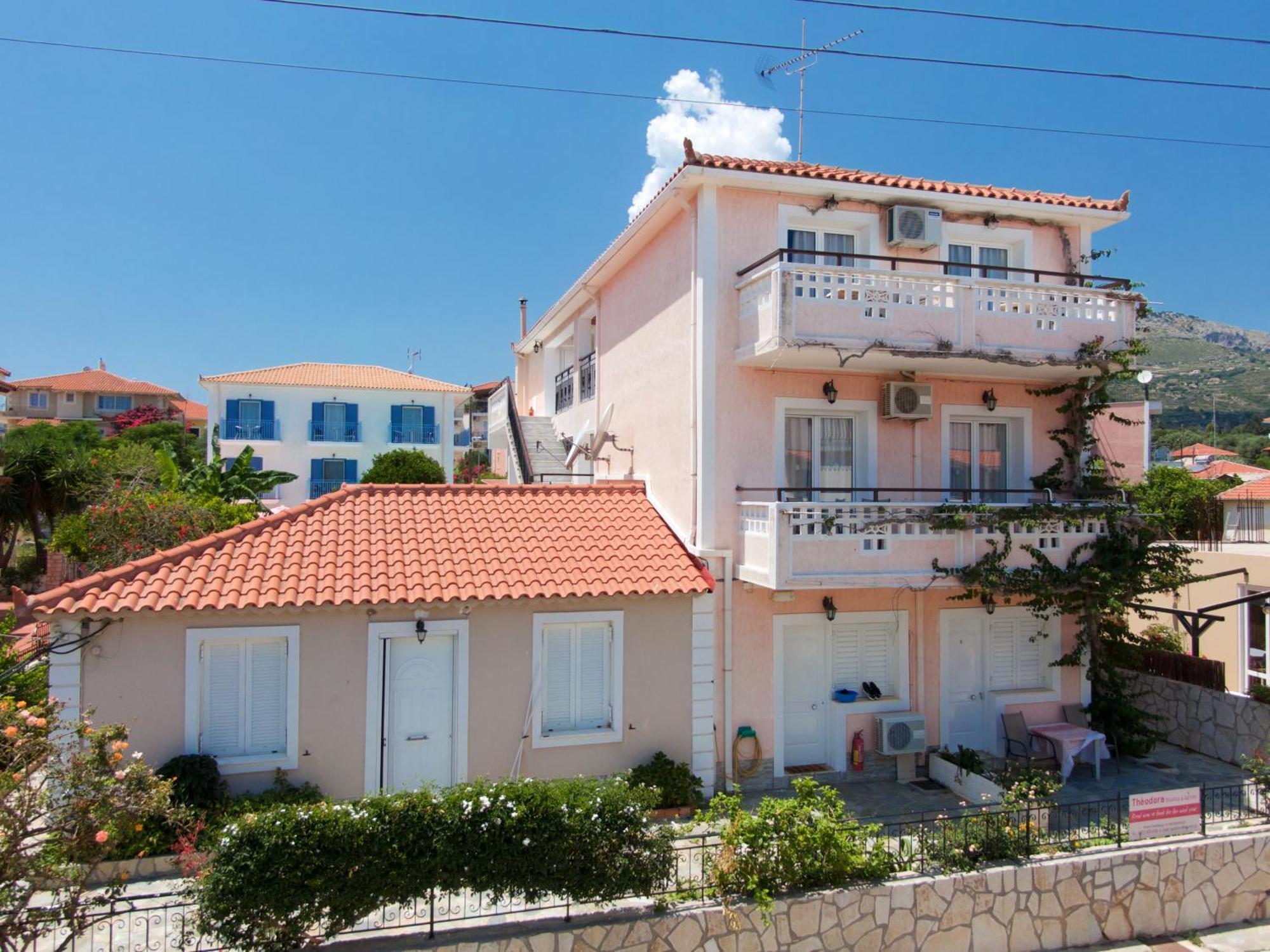 Theodora Studios & Apartments Skala  المظهر الخارجي الصورة